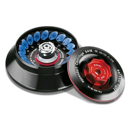 Eppendorf Rotor FA-45-18-11 for use with 5418/5418R centrifuges (Certified Refurbished)